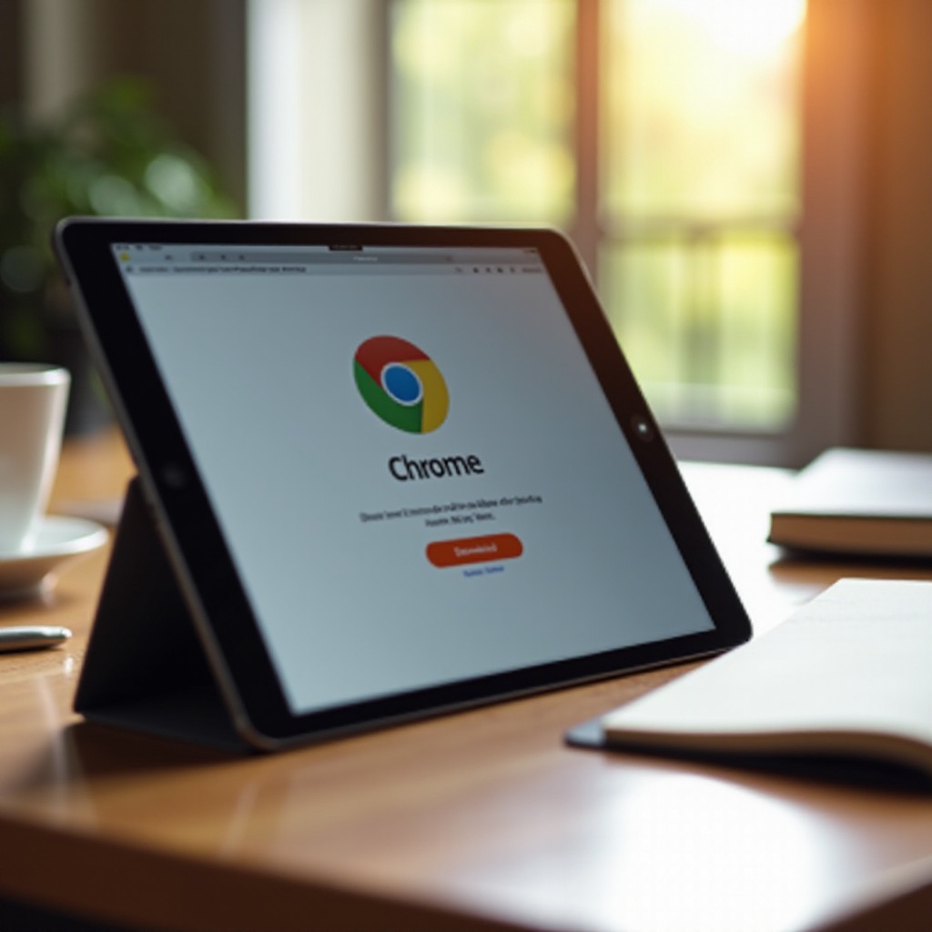 wie man Chrome auf einem Apple-Tablet herunterlädt
