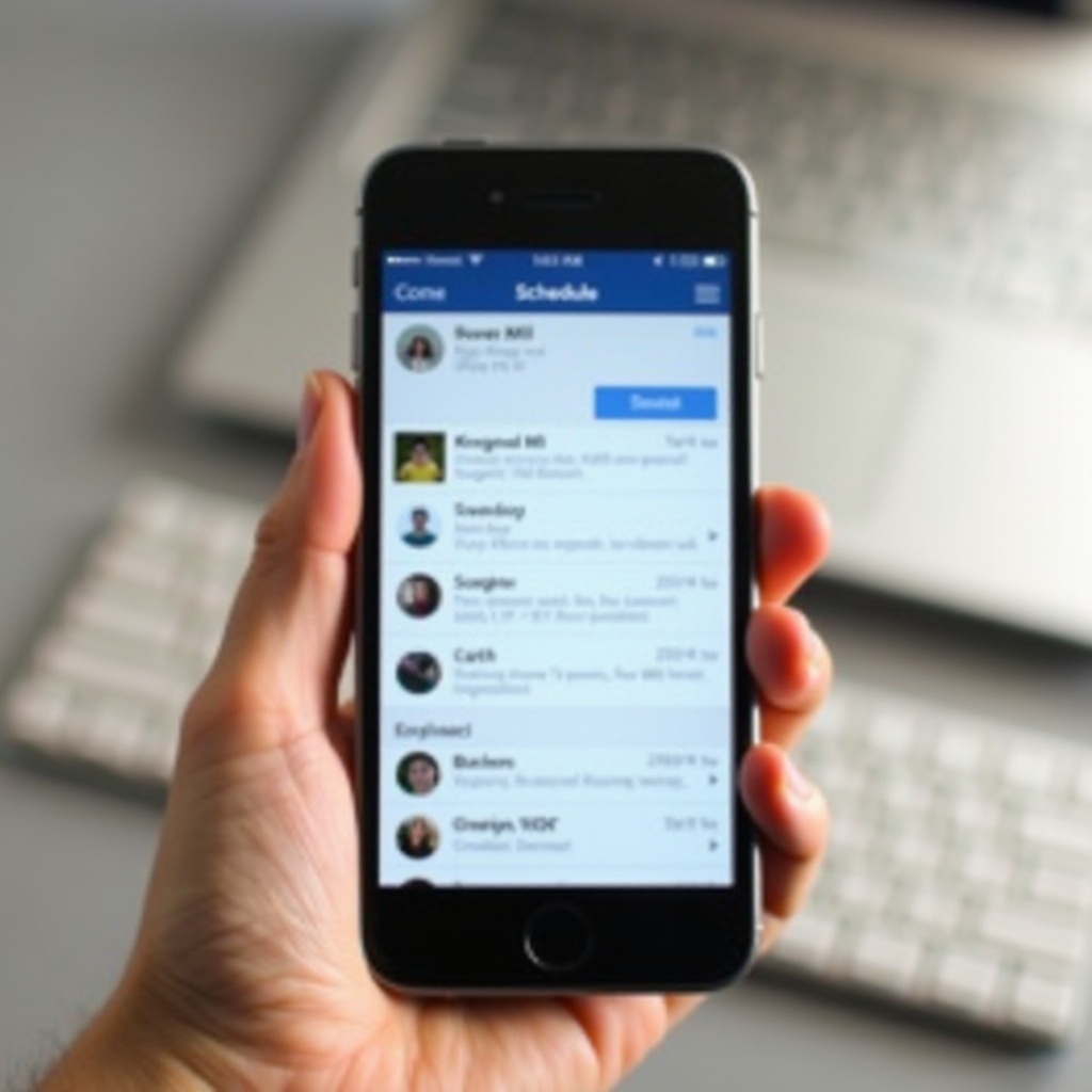 schedule email apple mail iphone