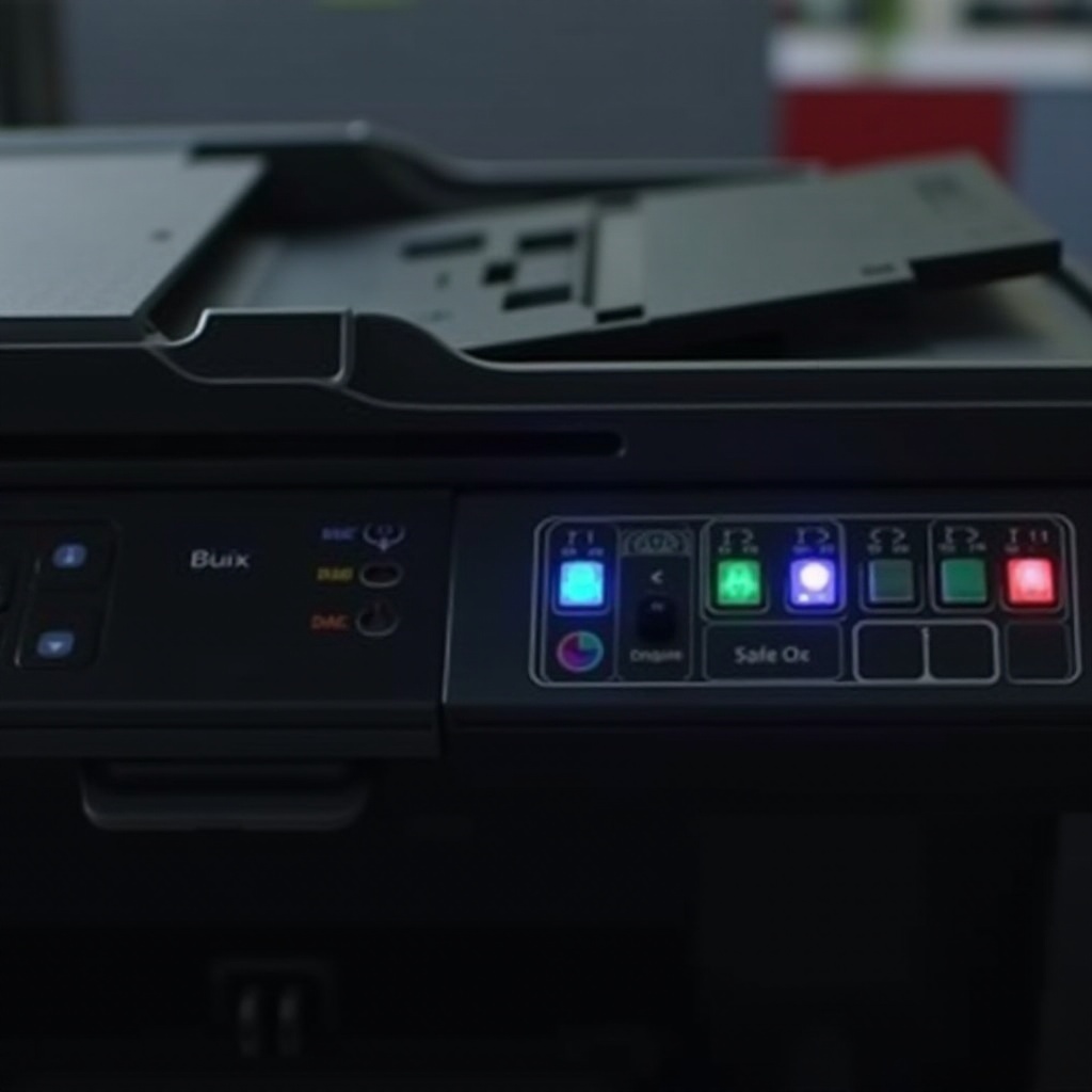 impresora epson luces intermitentes