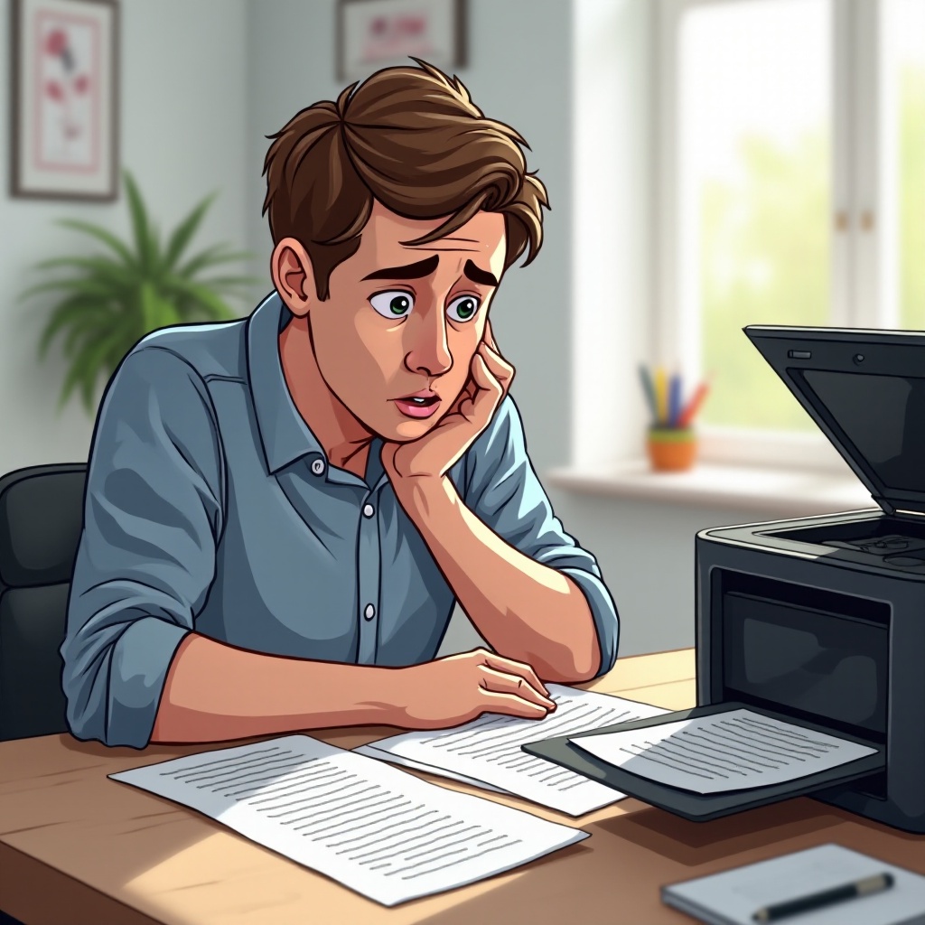 ¿por qué mi impresora imprime páginas negras?