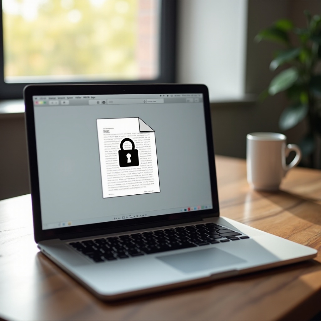 como proteger com senha um pdf no mac